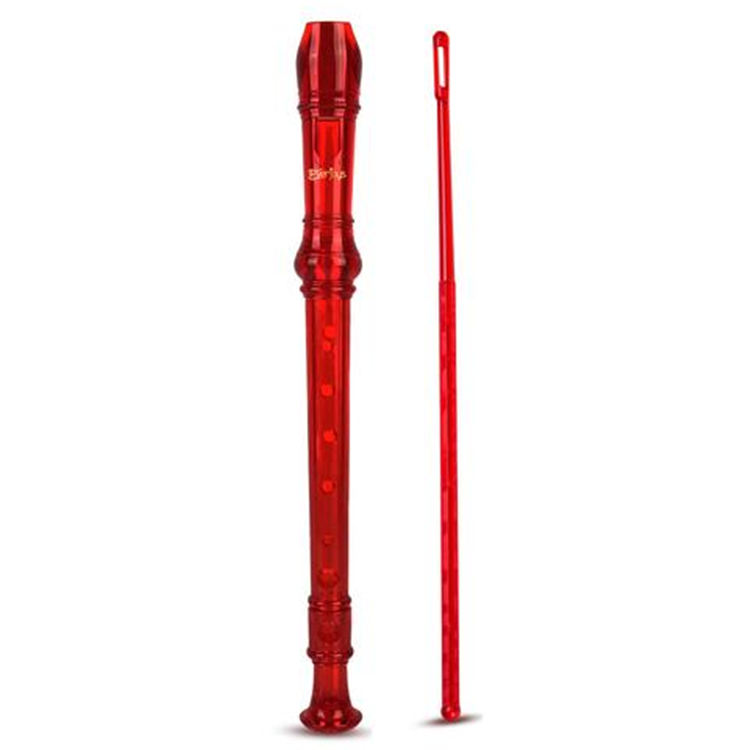 Сопрано Descant Recorder 8-канальная флейта ж / Инструкции по сумке для очистки стержня